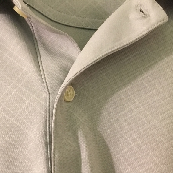 Greg Norman Men's Golf Shirt Gray Pre-Owned Size M - Picture 3 of 8